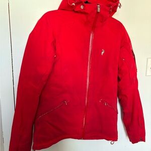 Peak Performance Vibrant Red Woman Jacket
